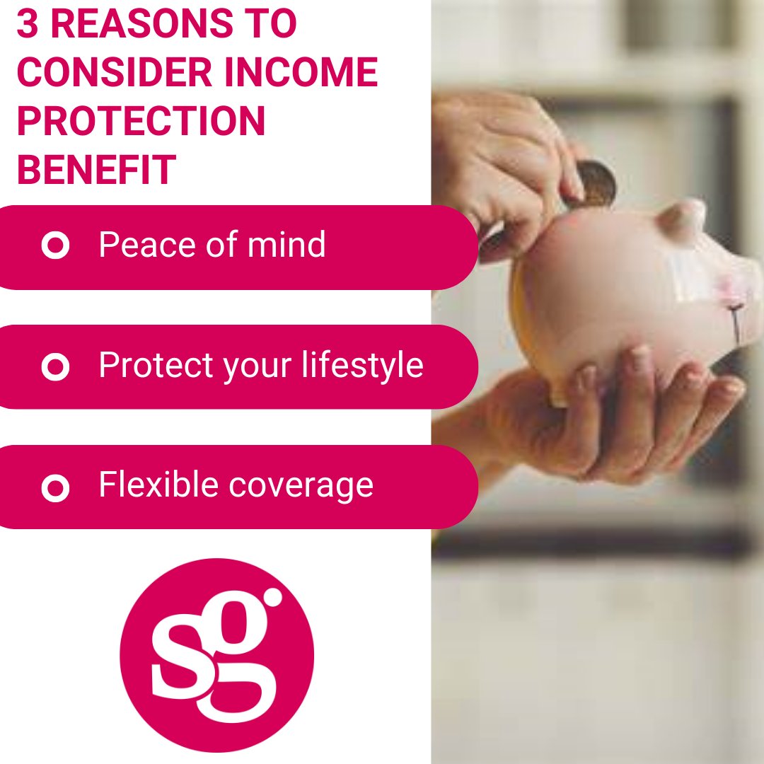 1)Peace of Mind: ensures a regular income while you focus on recovery.
2)Protect Your Lifestyle: can maintain your standard of living if you can't work.
3)Flexible Coverage Options: Choose the coverage duration, percentage of your income to replace to suit you.