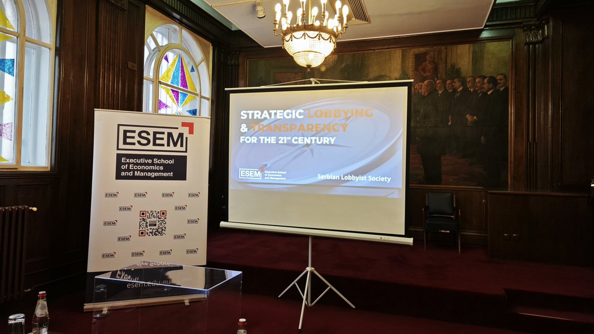 albertobit's tweet photo. Today speaking at the Serbian Parliament about #lobbying, #transparency and reimagining #democracy. Thanks to @ESEM_BizSchool and the Serbian Lobbyists Society for the amazing opportunity. https://t.co/wIlV0ZU0my
