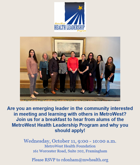 MetroWest Health Foundation tweet media