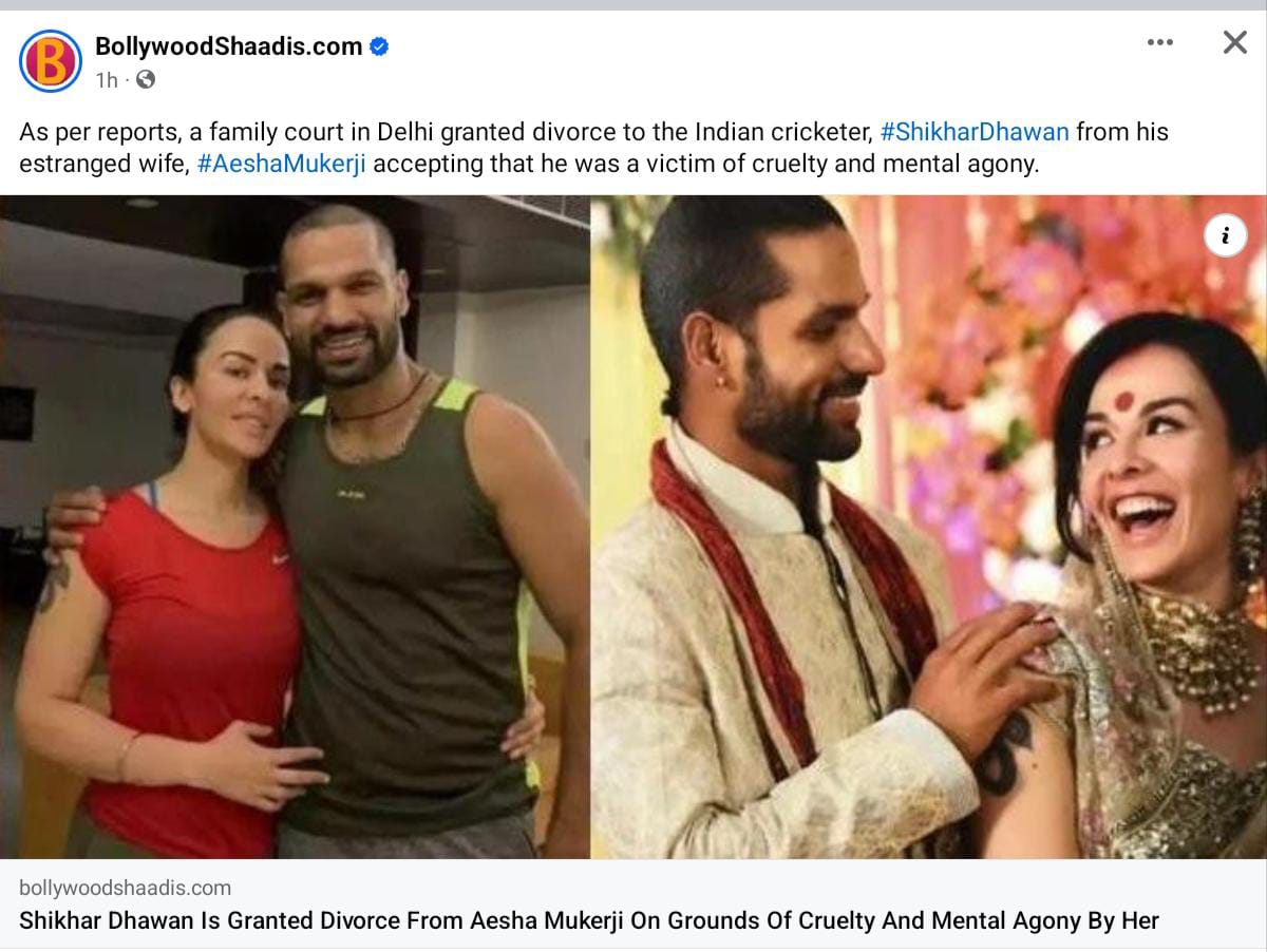 #ShikharDhawan is free from #GoldDigger now after spending crores of money and harassment from #FalseAccuser 

It's time to #BoycottMarriage for men.

#Marriage have become biggest scam,  biggest fraud for men.

Never believe women.