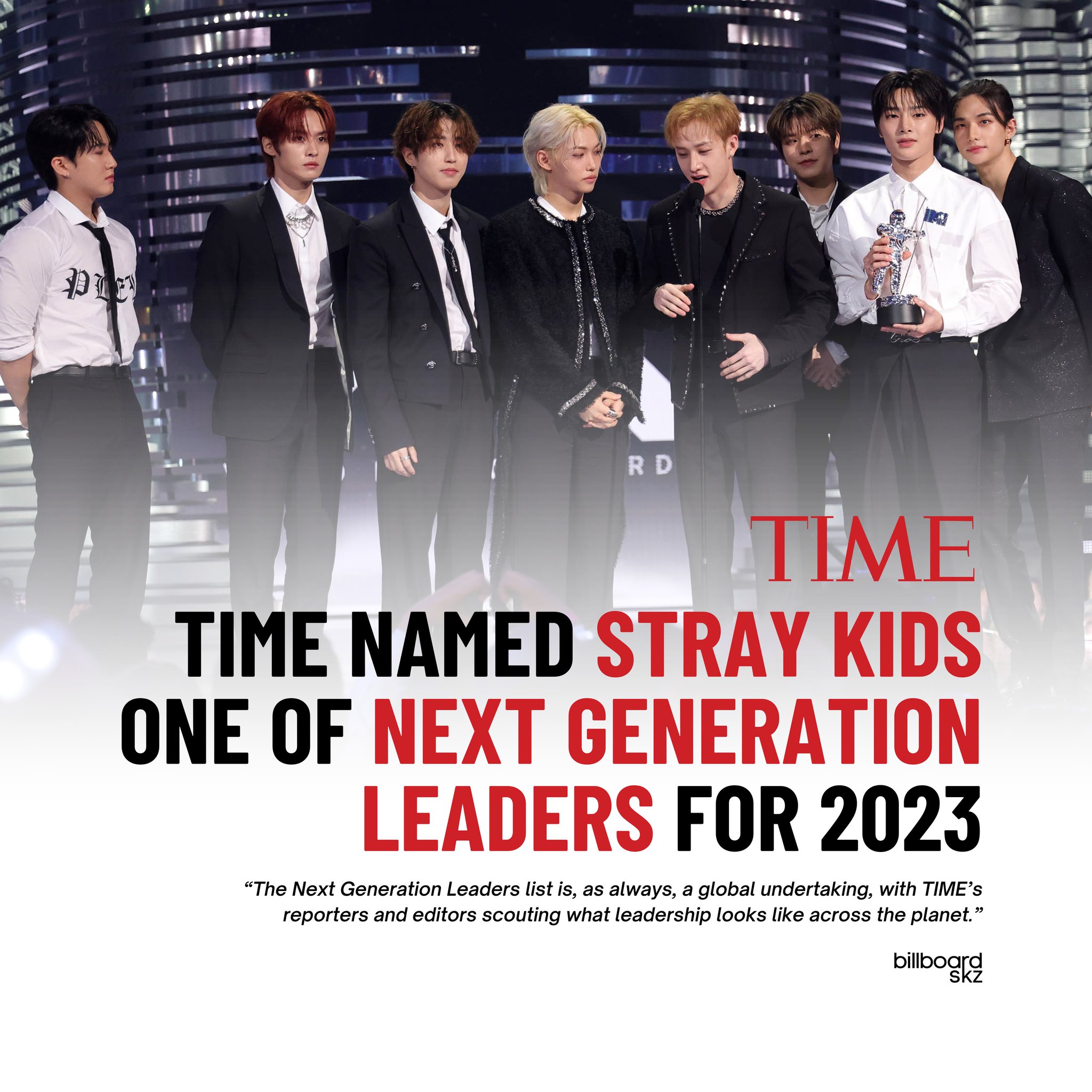 Stray Kids makes Time's Next-Gen Leaders list - The Korea Times