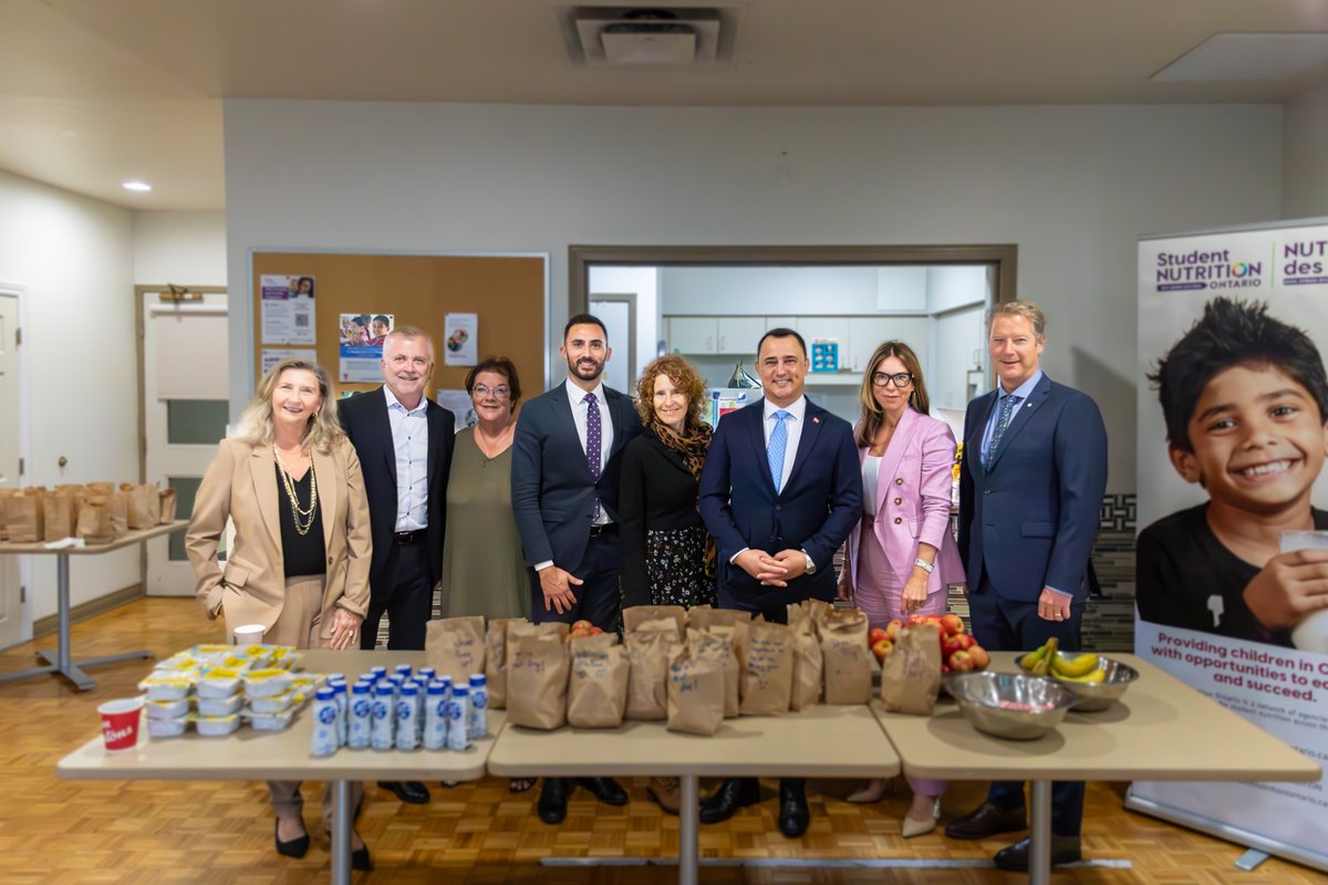 MichaelParsa's tweet photo. Nutritious food supports growing minds and bodies. That’s why Ontario is investing an additional $5M in the #StudentNutritionProgram and the #FirstNationsStudentNutritionProgram this year.
Learn more about how you can get involved: https://t.co/hxmZs5sRAZ https://t.co/ZaonLjIBpx