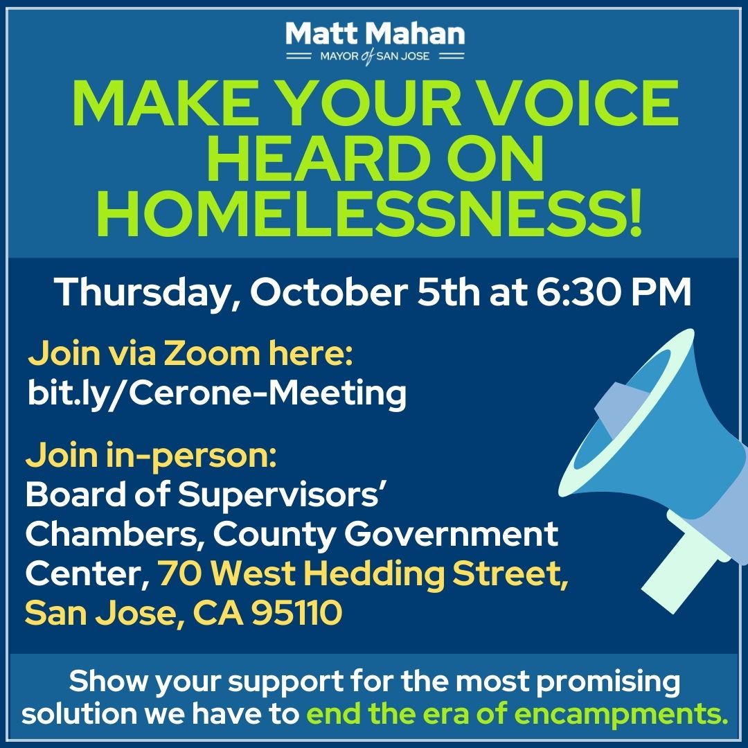 MattMahanSJ's tweet photo. Tonight, we have a chance to change – and maybe save – 200 lives. We have a chance to save over $4.5M. We have a chance to take a step toward ending San Jose’s era of encampments. But it will take all of us. Make your voice heard on this critical vote at 6:30 pm in-person or via Zoom to tell the VTA board that the right thing to do, the smart thing to do, and the compassionate thing to do is to place all 200 tiny homes at the Cerone Yard.