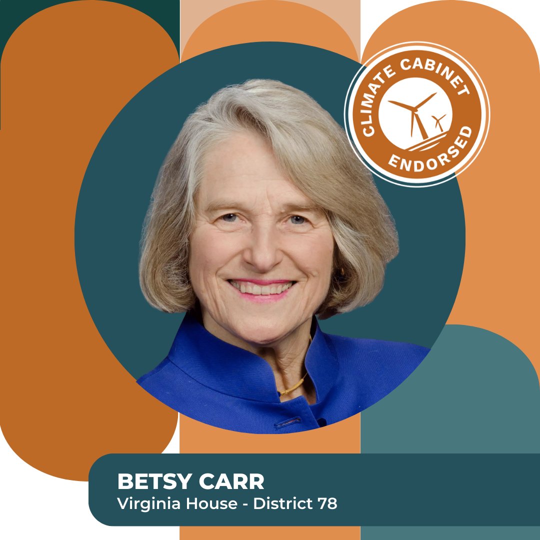 .<a href="/DelBetsyCarr/">Betsy B. Carr</a> is a true climate champion! Year after year, she's led the charge against #climatechange, earning recognition as an environmental champion. With an A+ rating on our Climate Cabinet Scorecard, Betsy has our trust to keep pushing for a sustainable future