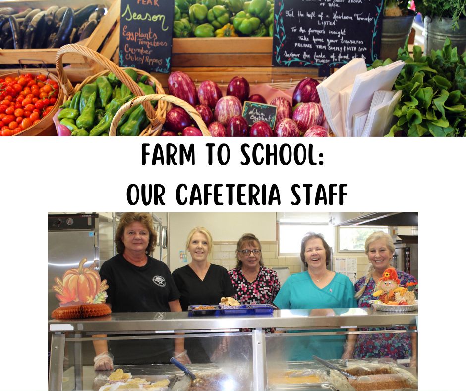 Our wonderful cafeteria staff, l-r: Manager Lisa Hancock, Donna Gooden, Kellie Dearing, Peggy Ritchie, Rebecca Meadows.  We are so thankful for such caring, talented ladies!!! <a href="/EMSPOWERHOUSE/">EMS Library</a> <a href="/EMSMakerSpace/">EMSMakerSpace</a>
