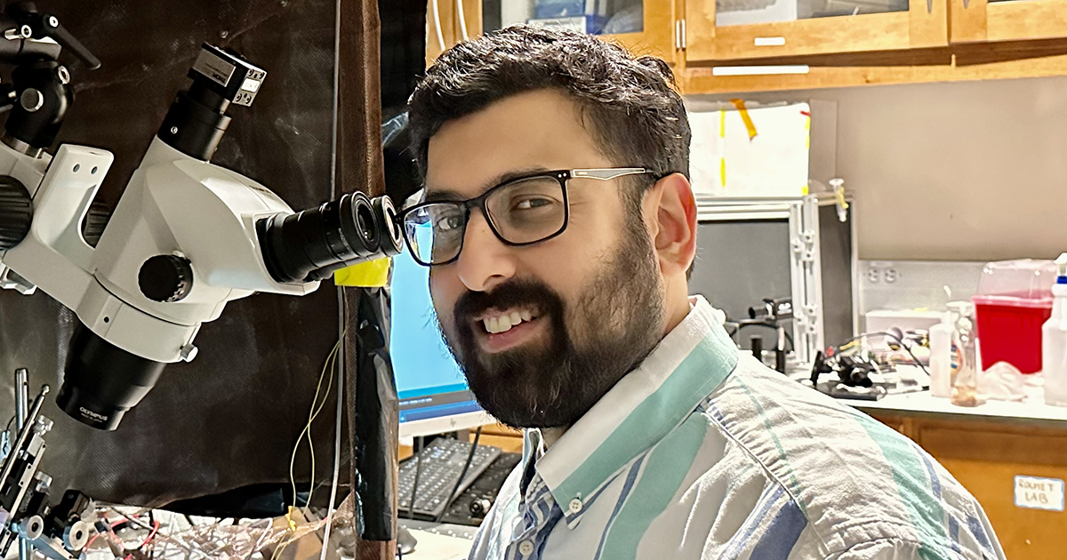 .@PurdueBME's @KrishnaJayant was selected for the @NIH Director’s New Innovator Award, part of the #NIHHighRisk program. Jayant’s team will use the $1.5M direct grant to expand work on its patent-pending, multi-modal mapping innovation, the NET 2P. bit.ly/45jZlOF