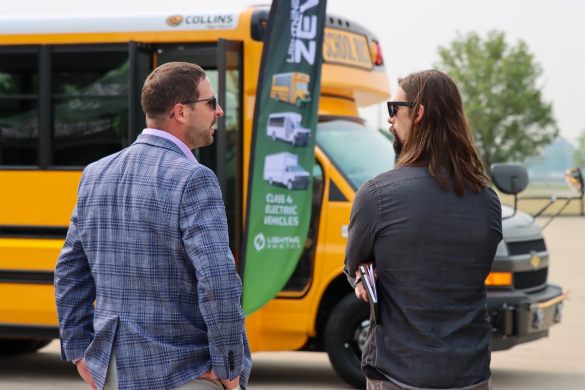 LightningeMtrs's tweet photo. Excited to announce our commercial vehicle customers can now receive an up to $40,000 credit toward the purchase of select Lightning vehicles through the IRS Commercial Clean Vehicle Credit!

More details here, https://t.co/gP6snZ64bN
#LightningElectric #ZEV https://t.co/JVj3NBCEvf