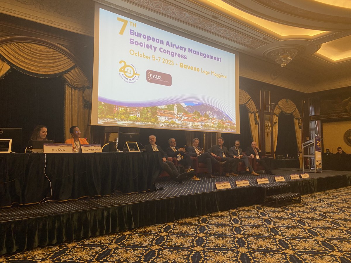 Hans Huitink (@airwaymxacademy) on Twitter photo 20 years of airway management, round table discussion in Baveno #EAC23 What has changed? <a href="/ProfEllenO/">Ellen O’Sullivan @ProEllenO.bsky.social</a> <a href="/TraineesEAMS/">Trainees of EAMS</a> 20 years of airway management, round table discussion in Baveno #EAC23 What has changed? <a href="/ProfEllenO/">Ellen O’Sullivan @ProEllenO.bsky.social</a> <a href="/TraineesEAMS/">Trainees of EAMS</a>