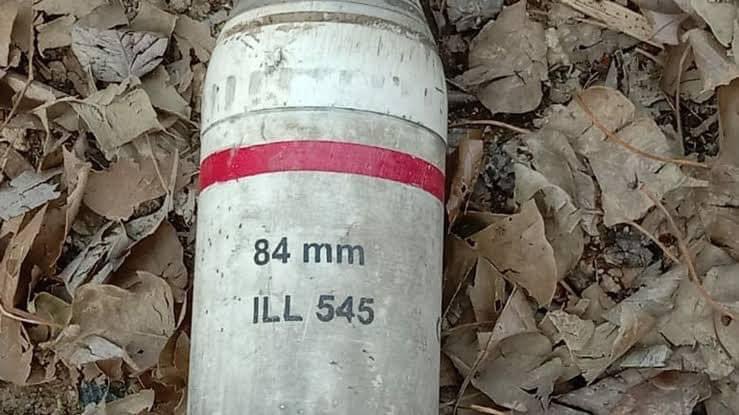 In keithelmannbi, #Kuki_ZoNarcoterrorist fired 84mm ILLLF ROUND GINI towards #meitei villages. Surprisingly, this ammo is produced by the Directorate of Ordnance (Coordination and Service), Govt. of India 🇮🇳. The real question is, how did the #Kuki_ZoNarcoterrorist group get