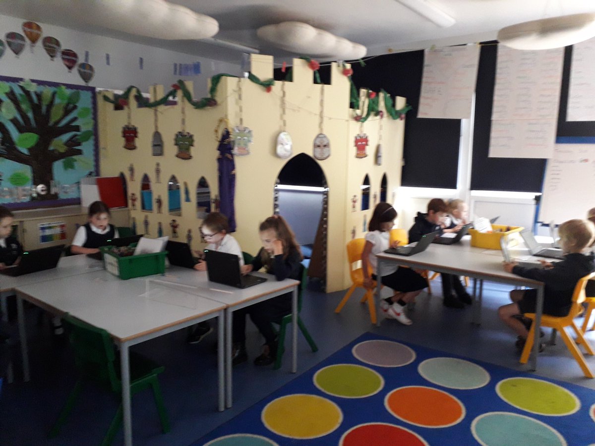 DanesfieldY2's tweet photo. We spent the morning working on our 10 times tables using board games and @DoodleMaths on the laptops 🎲😁 @DanesfieldSchl https://t.co/yhfjYJuO6x