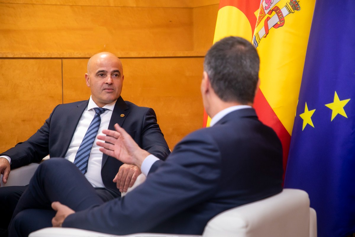 Dimitar Kovachevski tweet media