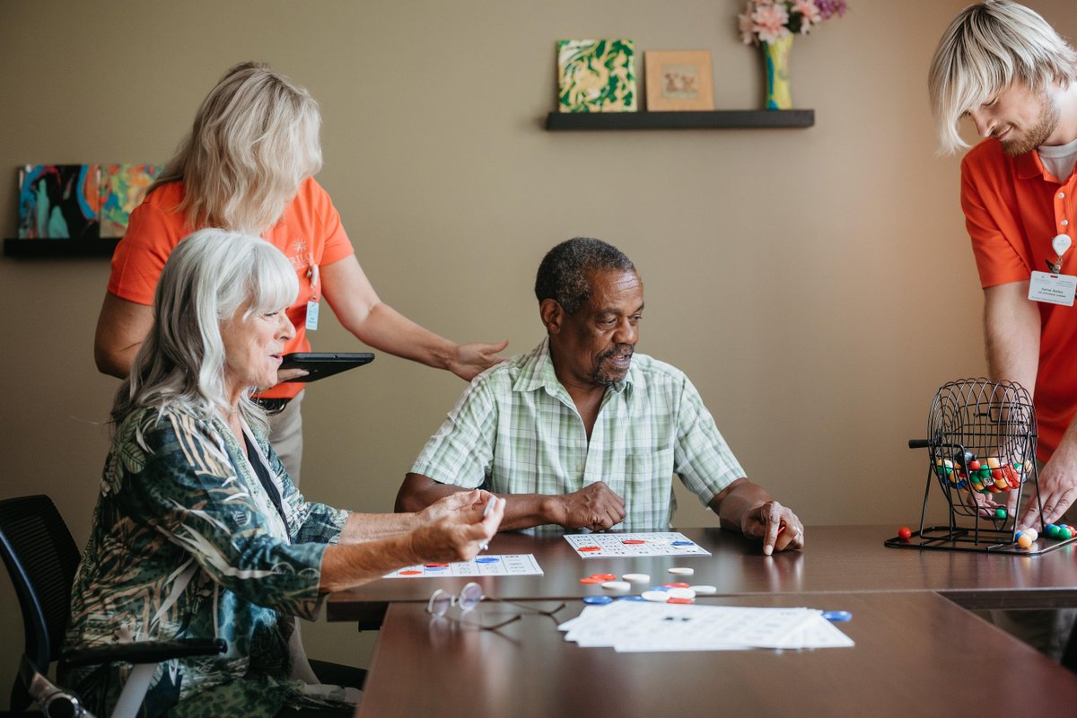 At Cumberland Pointe Health Campus,  Living an enriched life is part of our daily plan through a fully planned activities calendar. Come in for a tour today call 765-463-2571 and ask for Shari or Brittni.