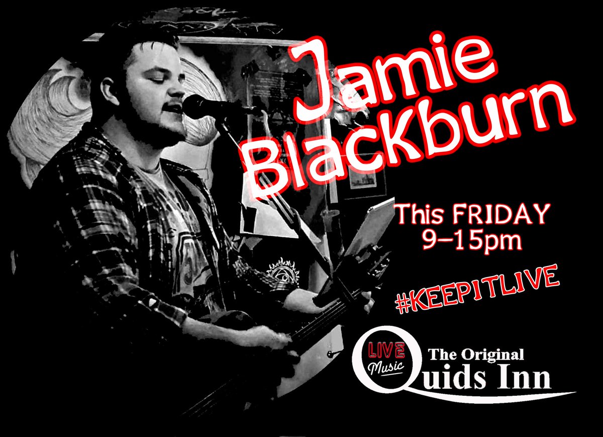 QuidsInn's tweet photo. This week @QuidsInn
Thurs from 8 pm SoundCheck bring talented young musicians to the stage
Fri 9-15pm Jamie Blackburn
Sat 9-15pm Fully Grown Adults
Sun 3-15pm Karaoke Stars with Mike Faragher
Sun 7-30pm Trevor Shimmin
#SupportLocalMusicians #KEEPMUSICLIVE #BETTER4LESS https://t.co/tNq7tbVgrj