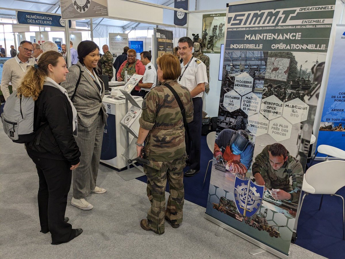 CEMAT_FR's tweet image. #MissionMaintenance au @MCO_Terre. Spécialité clef dans la réussite des #MissionsOps, elle démontre au #FED2023 sa capacité d’adaptation aux conflits de demain. #ÉconomieDeGuerre.