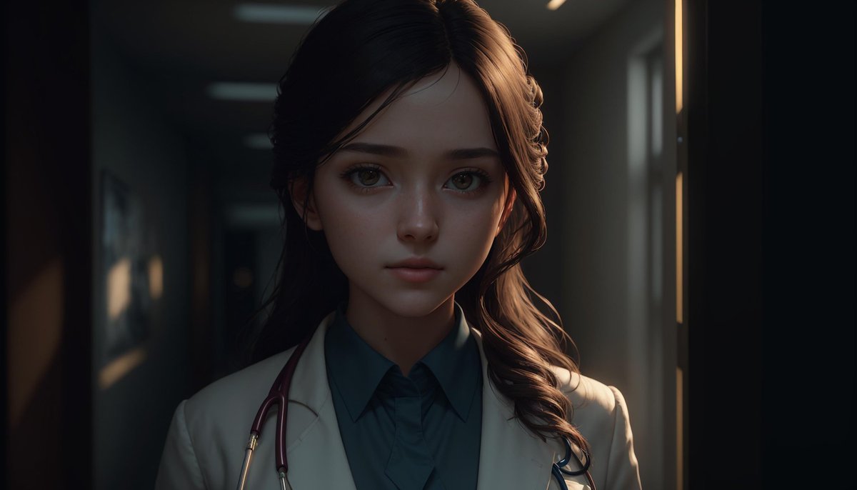 Moko1234559's tweet photo. Someone call the doctor! Part 2
#aidoctors #AIArtwork #aiartgallery #AIart #aiartlove #aiartcommuity #aidrawing #aiartworkcommunity #aigeneratedimages #aigirls #magicai #aiartcreator https://t.co/KySLdcoHVF