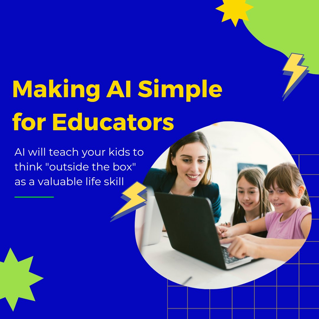 📚🧩Making AI Simple for Educators🧩📚

We understand that for many educators, diving into #AI can be daunting. With a plethora of new terms and some just getting the hang of basic computer functions, it can be overwhelming. That's why at DUNNO, we strive to make #AI integration