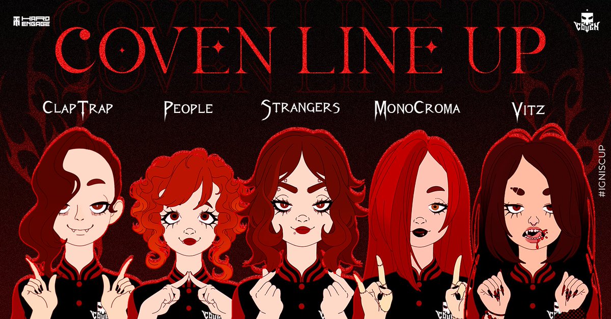 ✧ 𝐂𝐎𝐕𝐄𝐍 ✧ #IgnisCup #goCOVEN tweet media