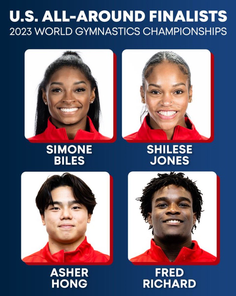 More history being made at the 2023 World Gymnastics Championships in Antwerp, Belgium. For the first time all athletes competing for the all-around are people of color. Let’s celebrate these athletes and the diversity of #TeamUSA. 🇺🇸 💪🏾🎊 #DEI #DiversityMatters #Gymnastics…