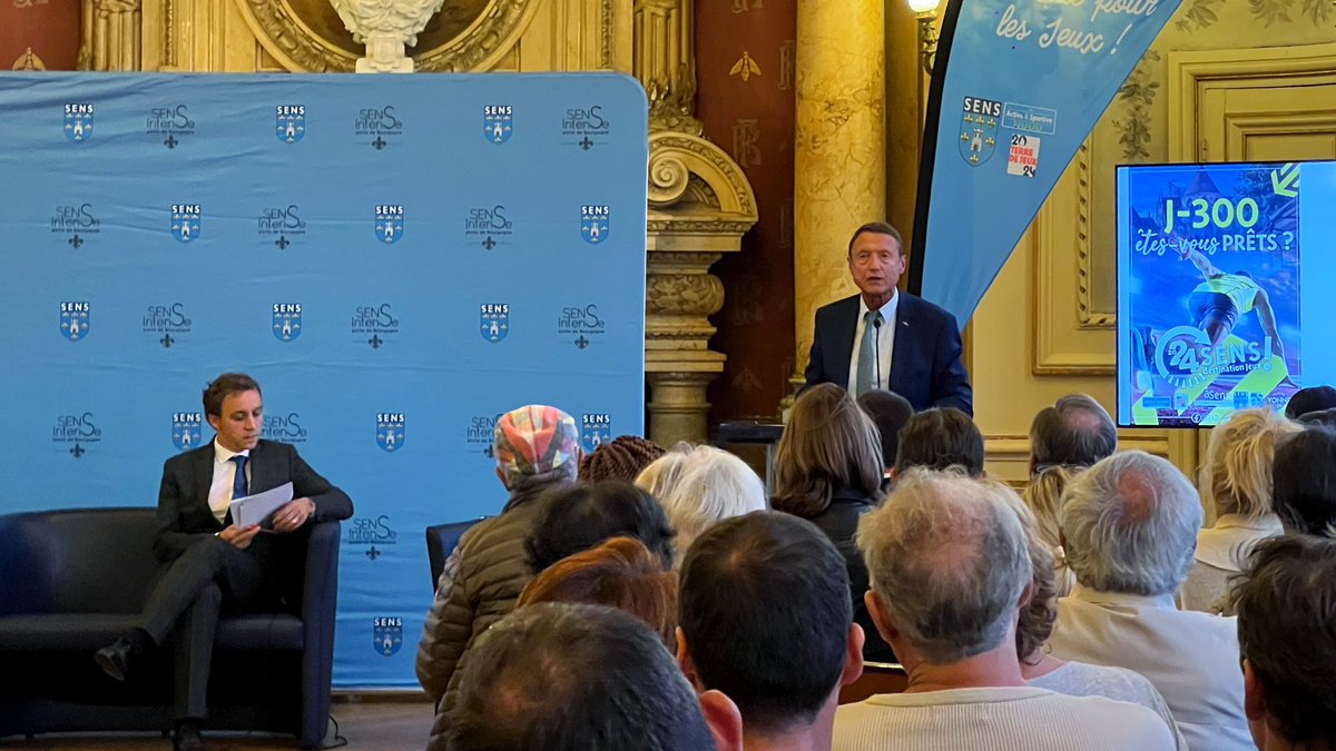 OrcelAlexandre's tweet image. Ravi d’être présent dans les Grands Salons de l’Hotel de Ville de @Sens pour la présentation du programme événementiel organisé jusqu’au passage de la flamme le 11 juillet prochain 🏅

#Paris2024 #SportPourTous