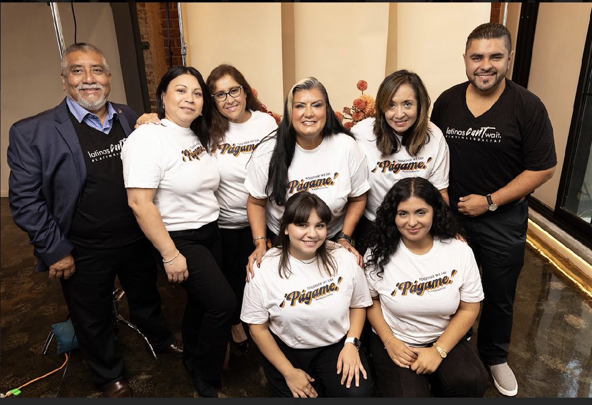 profe_c's tweet image. Latina pay gap impacts our families &amp;amp; entire communities. I stand w/ my hermanas to call out this injustice. Latinas can’t wait! Queremos Justicia! #Pagame Today marks #LatinaEqualPayDay