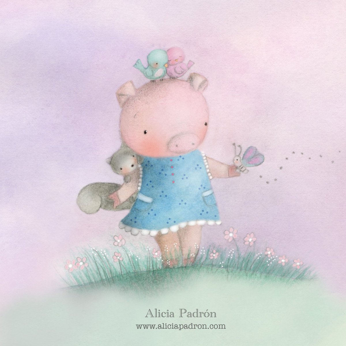 Happy #KidLitArtPostcard day! I’m a professional children’s book illustrator who loves illustrating for the very little ones. It’s important for me to convey warmth &amp; love through my illustrations   Represented by <a href="/astound_us/">Astound US Agency</a> #kidlitart #childrensbooks