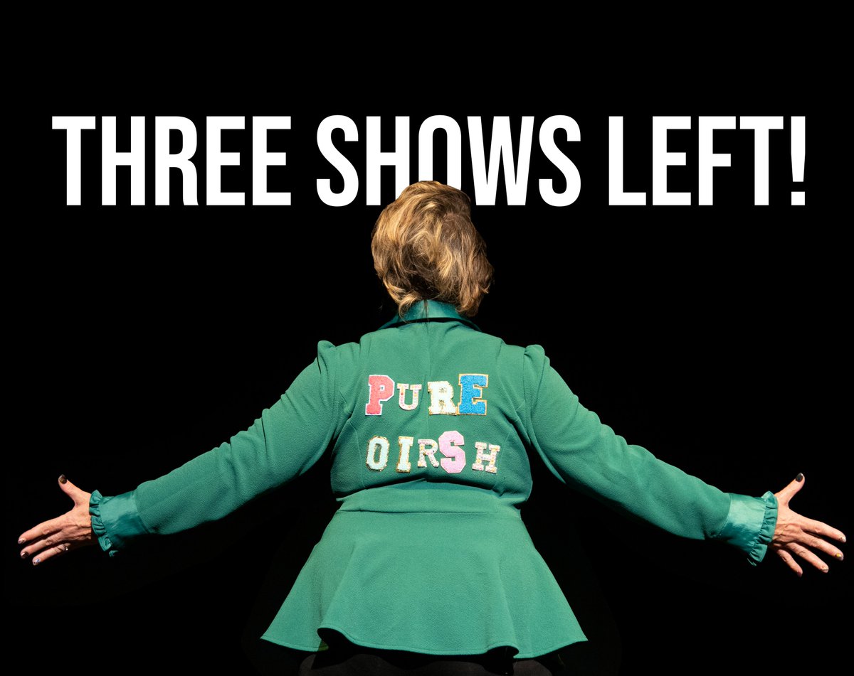 “Am I Irish Yet? Makes a valuable contribution to the identity debate; the answer to the question, “Where are you from,” that is asked of so many people from all over the world." - <a href="/broadwaybabycom/">Broadway Baby</a> 

Just three shows left for Am I Irish Yet? at @whitebeartheatre, book now!