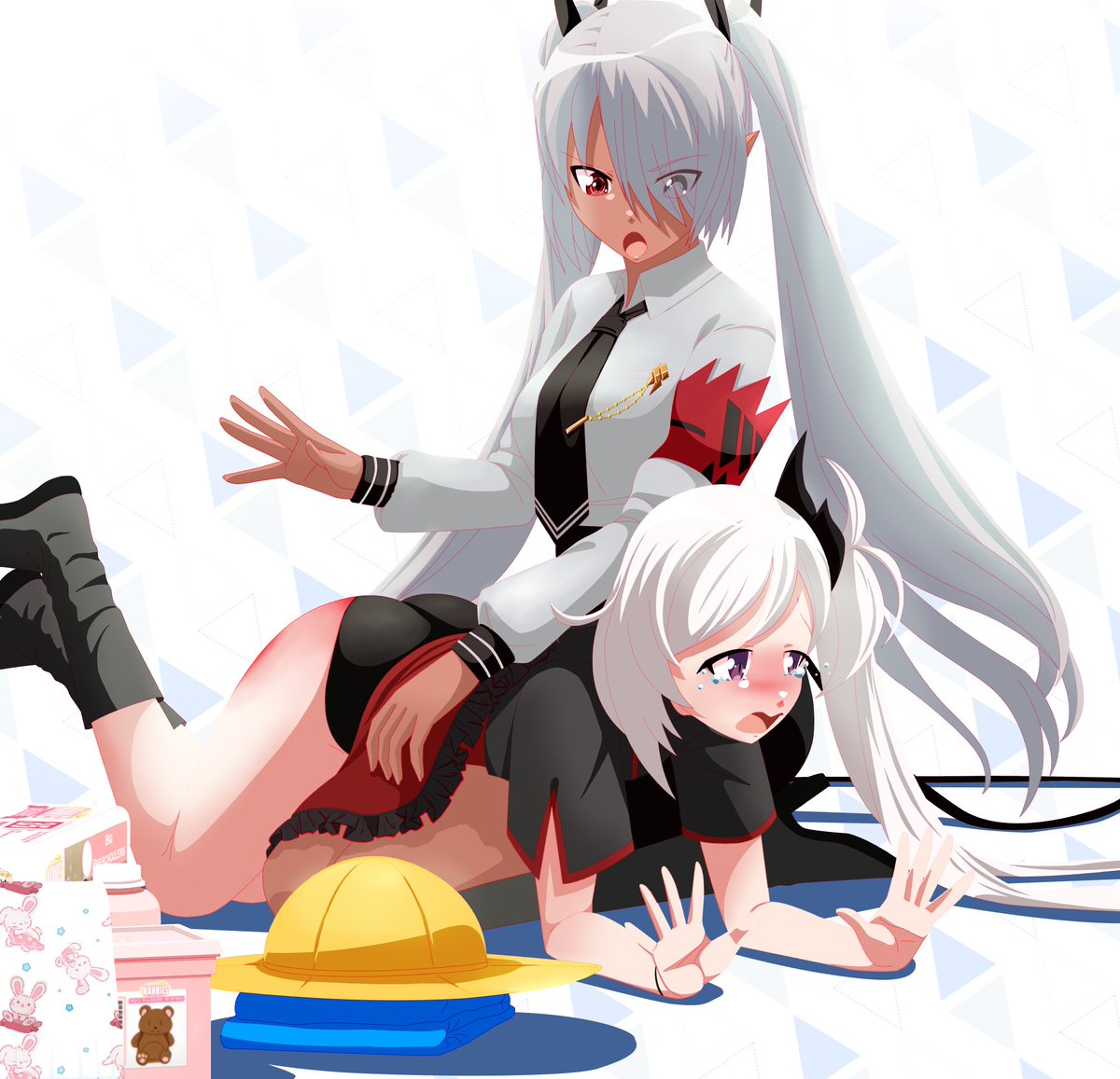 Blue Archive spanking pic.