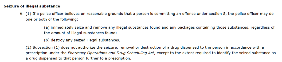 BC bill banning drug use in public, gives police power to seize, destroy drugs Hard to see how this is not stigmatizing - something decrim was supposed to reduce - or basically a rollback of the decrim pilot It makes public drug use an 'offense,' just not a criminal one #bcpoli