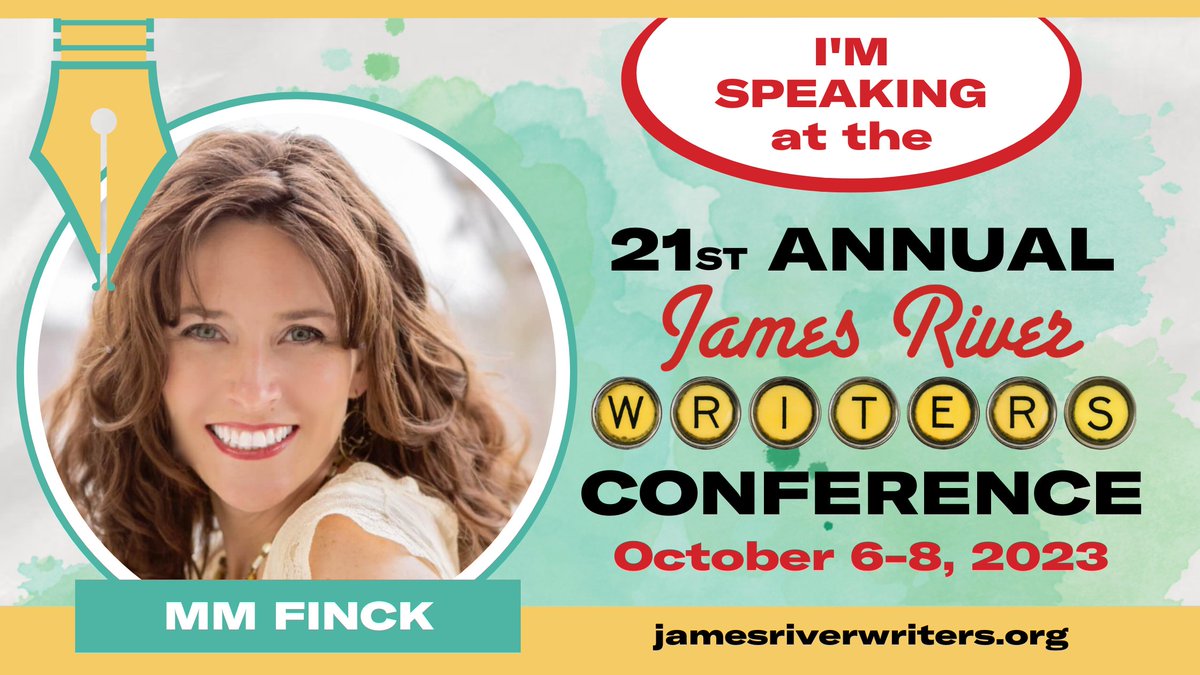 MMFinck's tweet image. I hope to see you! :) #jrwc @JamesRvrWriters