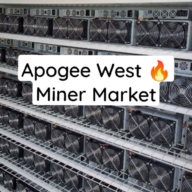 t.me/ApogeeASICs 

Join our ASIC Mining Infrastructure and Hardware market for excellent deals in the world of Bitcoin Mining!