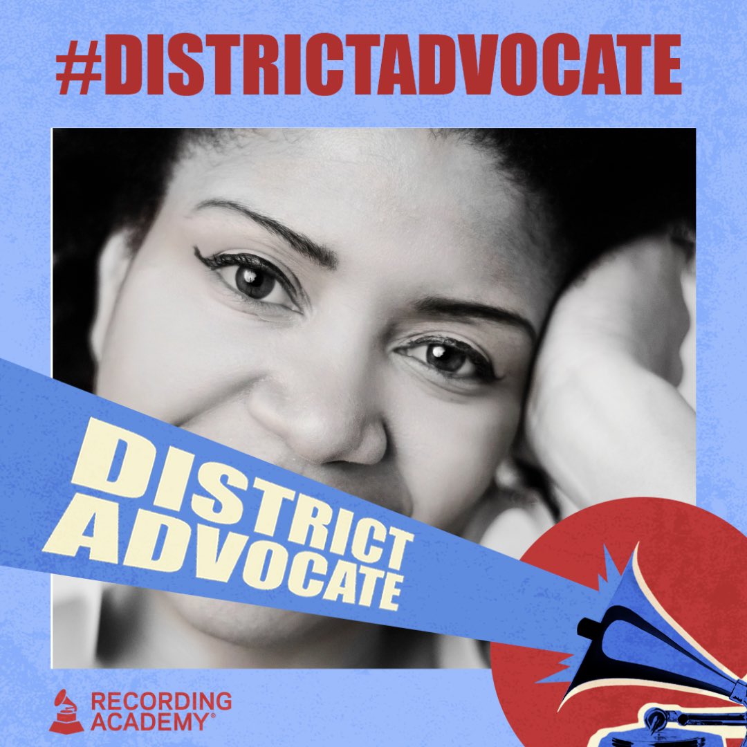 As a #DistrictAdvocate, I’m proud to join <a href="/GRAMMYAdvocacy/">GRAMMY Advocacy</a> and <a href="/RecordingAcad/">GRAMMYS</a> members nationwide today to fight for creators’ rights and urge Congress to support laws that protect our music community. #SupportMusic with us: grm.my/467XSfD