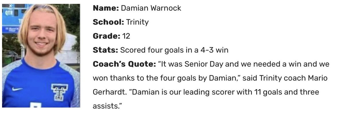 Trinity Boys Soccer tweet media