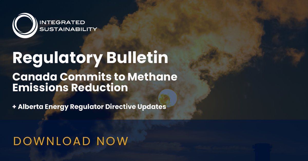 The September Regulatory Bulletin has been released. Download it now to learn more about Canada's commitment to methane emissions reduction, #climateaction initiatives, and #policyupdates from across Canada.

👉bit.ly/46jgPff

#regulatory #governance #methaneemissions
