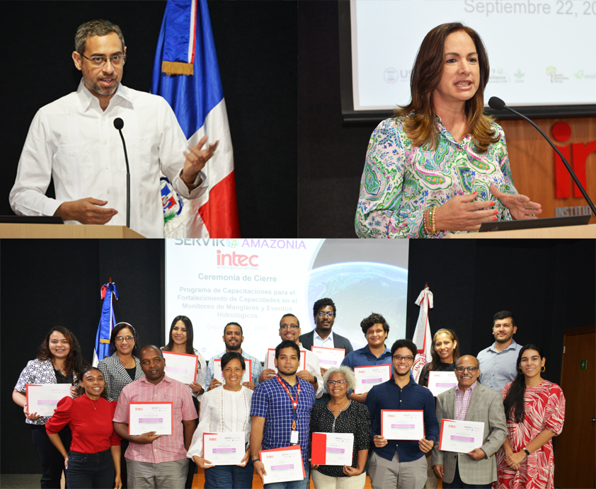 🛰 Celebrating geospatial training success in the #DominicanRepublic 🇩🇴 The successful completion of the training in #geospatial tools for #mangrove #mapping and #hydrological event occurrence took place last week; a remarkable achievement of the #SERVIRAmazonia Program...1/3