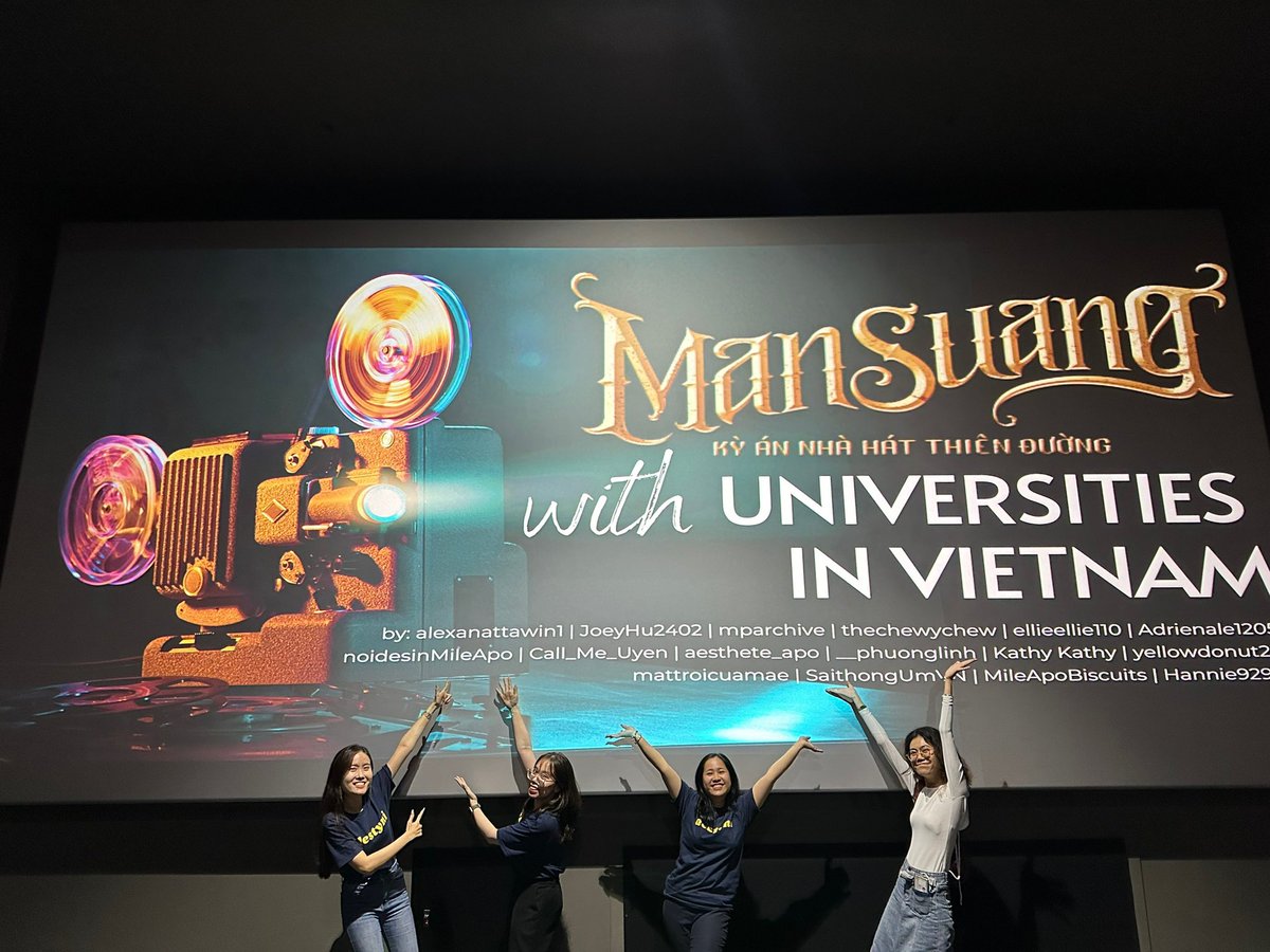 alexanattawin1's tweet photo. 4 of us in the pic but a great team behind us. 

Thank you Daruma and Duyên Duyên for your support today in distributing tickets on site to the students 🎉🎉🎉 

Please give me time and I will list out all the friends joining us in a list. We may not know each other but you choose to trust and support our idea. We appreciate all of your contribution. 

💗