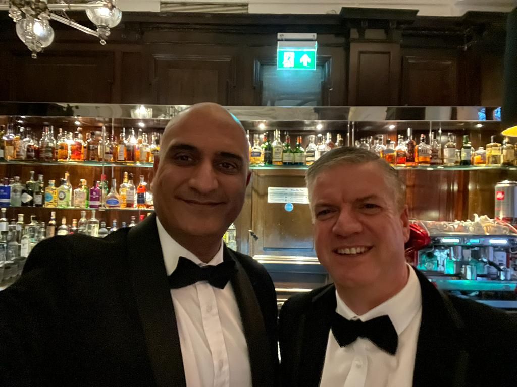 KatrickTech's tweet image. Our CEO Vijay and FD Bruce are suited and booted for tonight's National Sustainability Awards in London. 
Let's go team Katrick Technologies! 🤩 

#awards #greenenergy #innovation