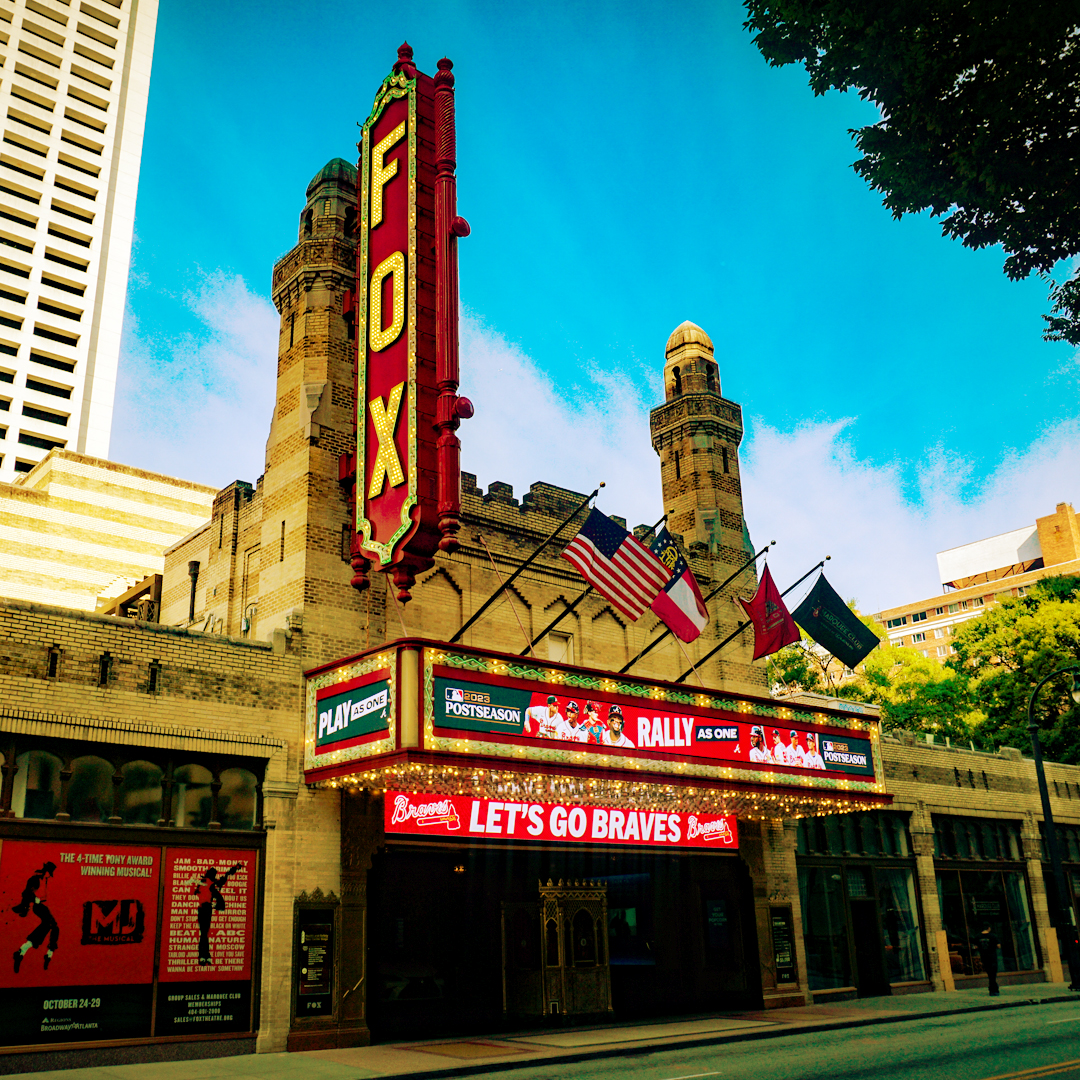 It's playoffs season, and the Division Series round is upon us! 

Here at the Fox Theatre, we are sending best wishes to our hometown <a href="/Braves/">Atlanta Braves</a> as they step up to the postseason plate. 

Let's go, Braves! #AsOneATL #BravesCountry #FortheA #atlantabraves