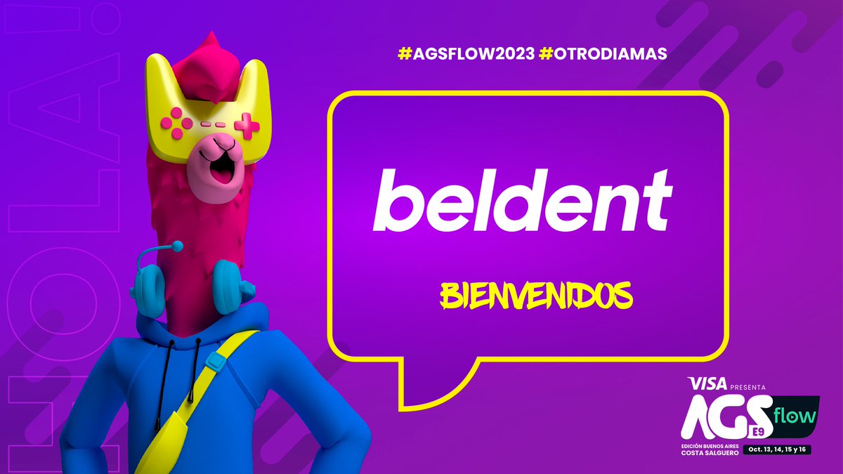 ArGameShow's tweet image. ¡ACTIVÁ TU FRESCURA CON BELDENT! 🍬

¡Viví el evento de Gaming &amp;amp; Esports MÁS grande de América con @beldentarg en su stand! 🤩

@beldentarg Llega a esta #AGSFlow2023 con un espacio único en el evento, para llevar tu frescura con sabores Beldent al siguiente nivel! 💥

 #Beldent…