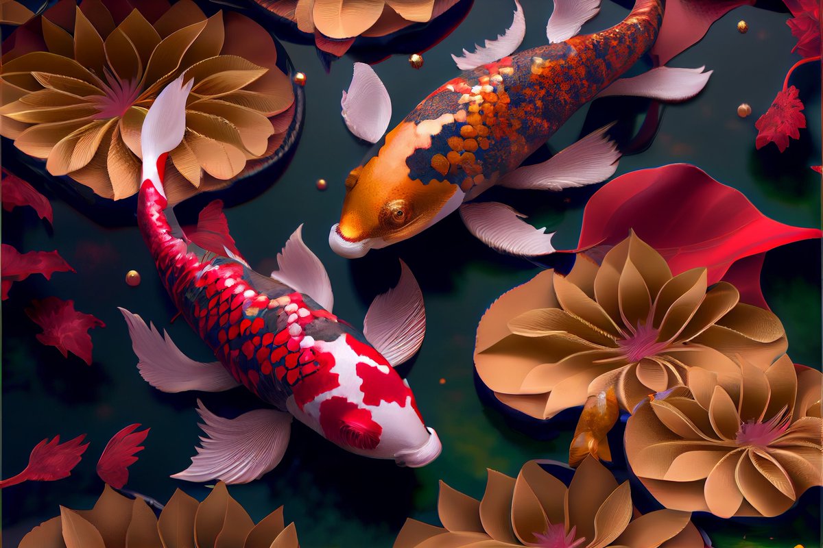 aaldenCA's tweet photo. Koi
To download HQ File with no watermark and print it on the medium of your choice, browse for other AI work, visit: https://t.co/Ep1crSRaEK

#AIArt #AIArtwork #midjourney #aiphotography #aiartcommunity #digitalART #lightroom #photoshop https://t.co/21WYkWycfm