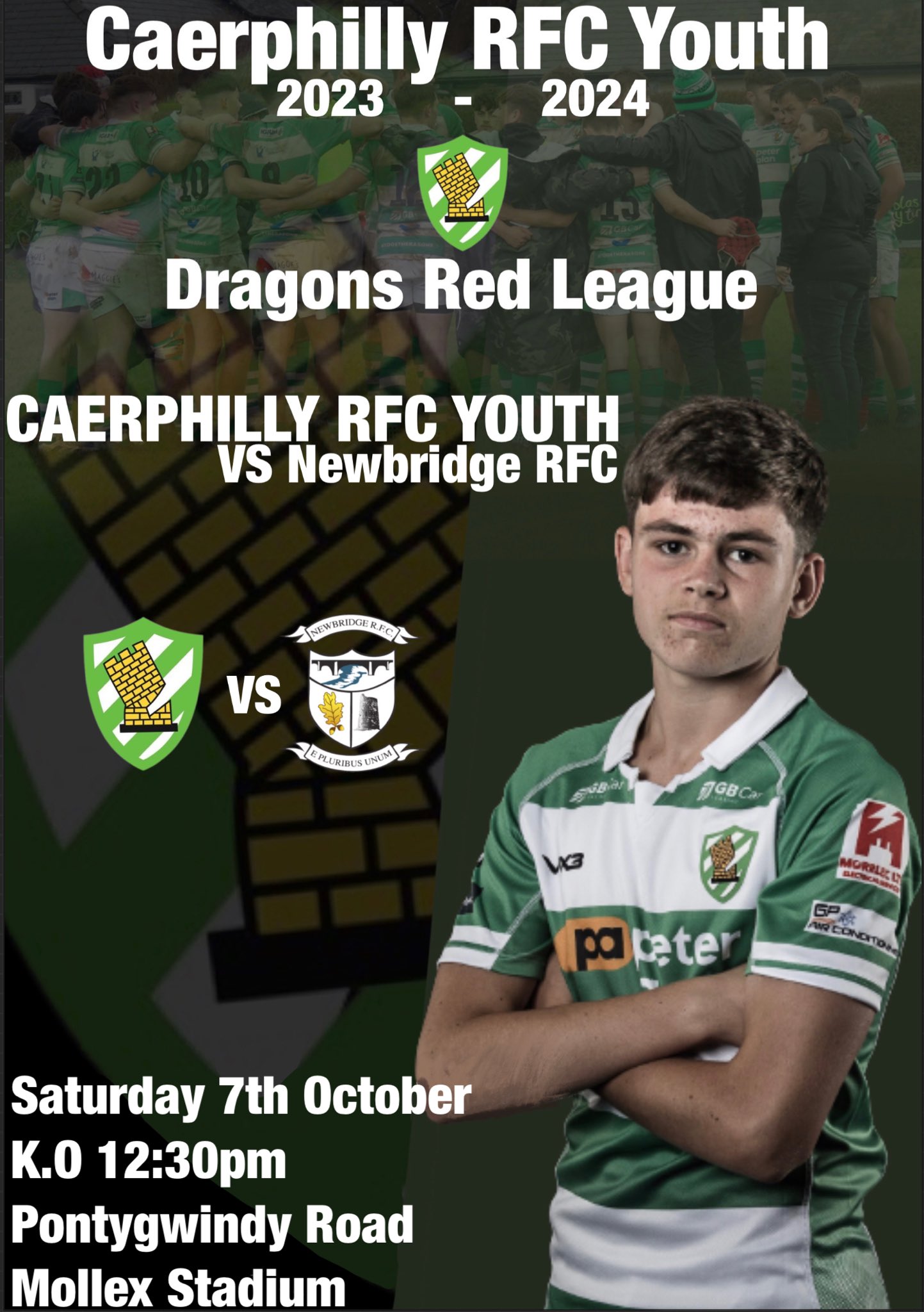 Caerphilly Rfc Logo J R Gilbert Engineering Are Proud Sponsors Of