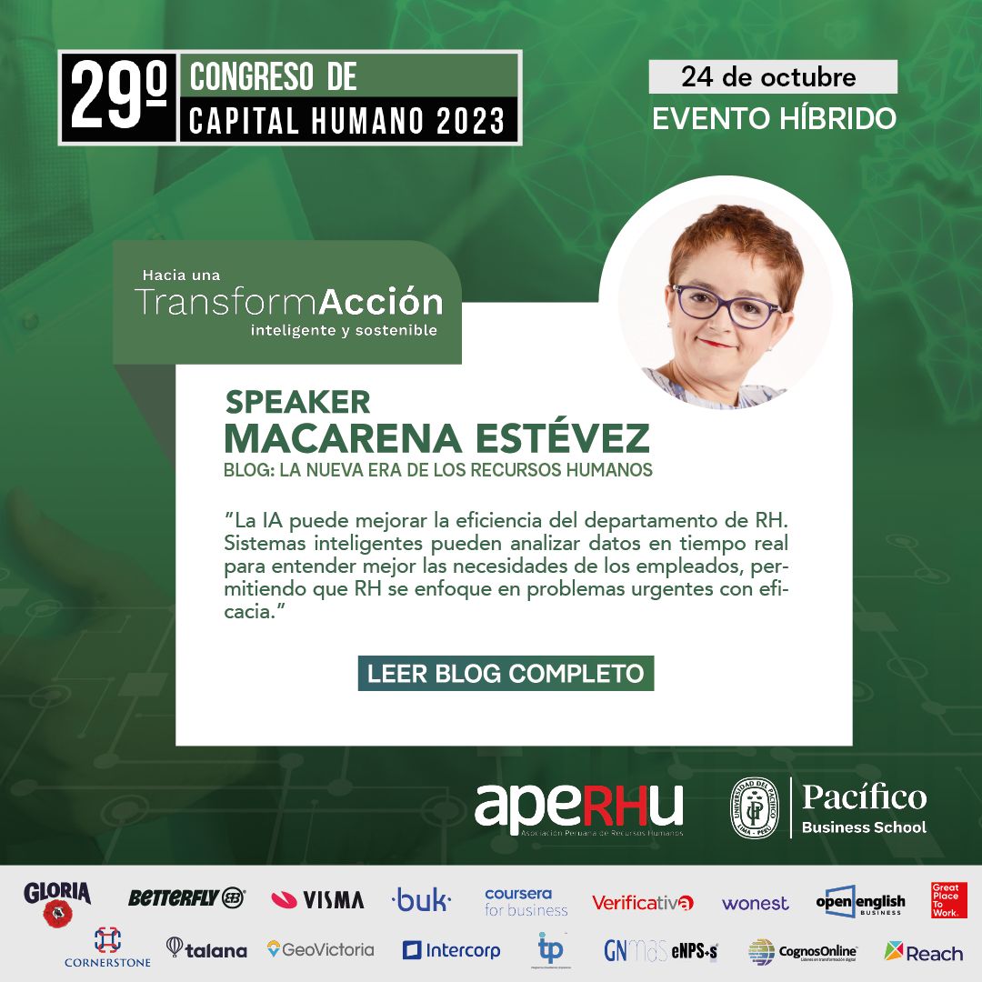 APERHU (@aperhu) on Twitter photo Sumérgete en la revolución de los RRHH en nuestro último blog y descubre cómo la IA está transformando la gestión del talento y la toma de decisiones en el ámbito laboral.
✅ Lee el blog completo escrito por Macarena Estévez <a href="/MacarenaEstevez/">Macarena Estevez</a>
👉 bit.ly/3PmHTD3 Sumérgete en la revolución de los RRHH en nuestro último blog y descubre cómo la IA está transformando la gestión del talento y la toma de decisiones en el ámbito laboral.
✅ Lee el blog completo escrito por Macarena Estévez <a href="/MacarenaEstevez/">Macarena Estevez</a>
👉 bit.ly/3PmHTD3