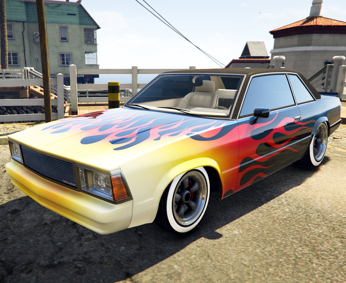 karasu_maruGAME's tweet image. Photoshopの練習がてら撮影してきました！
ハスラーがお気に入りです😄

#GTA5 #GTAOnline #PC版 #RockstarGames
#Hustler #TulipM100
#Photoshop