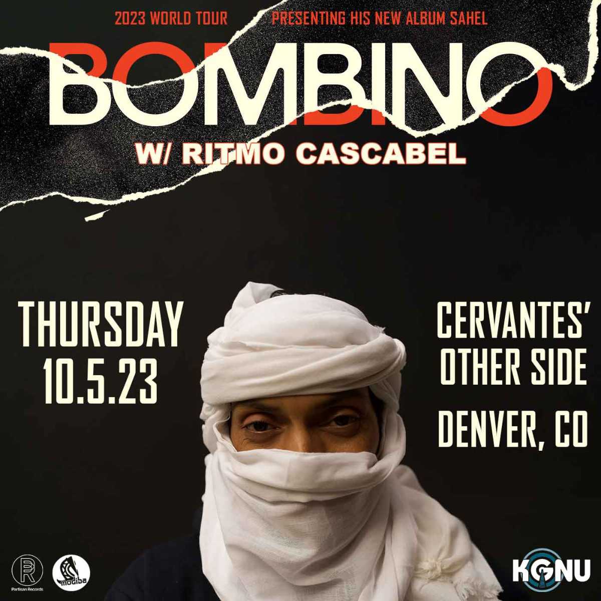 #Denver -- See you tonight! Tickets: cervantesmasterpiece.com/event/bombino-…