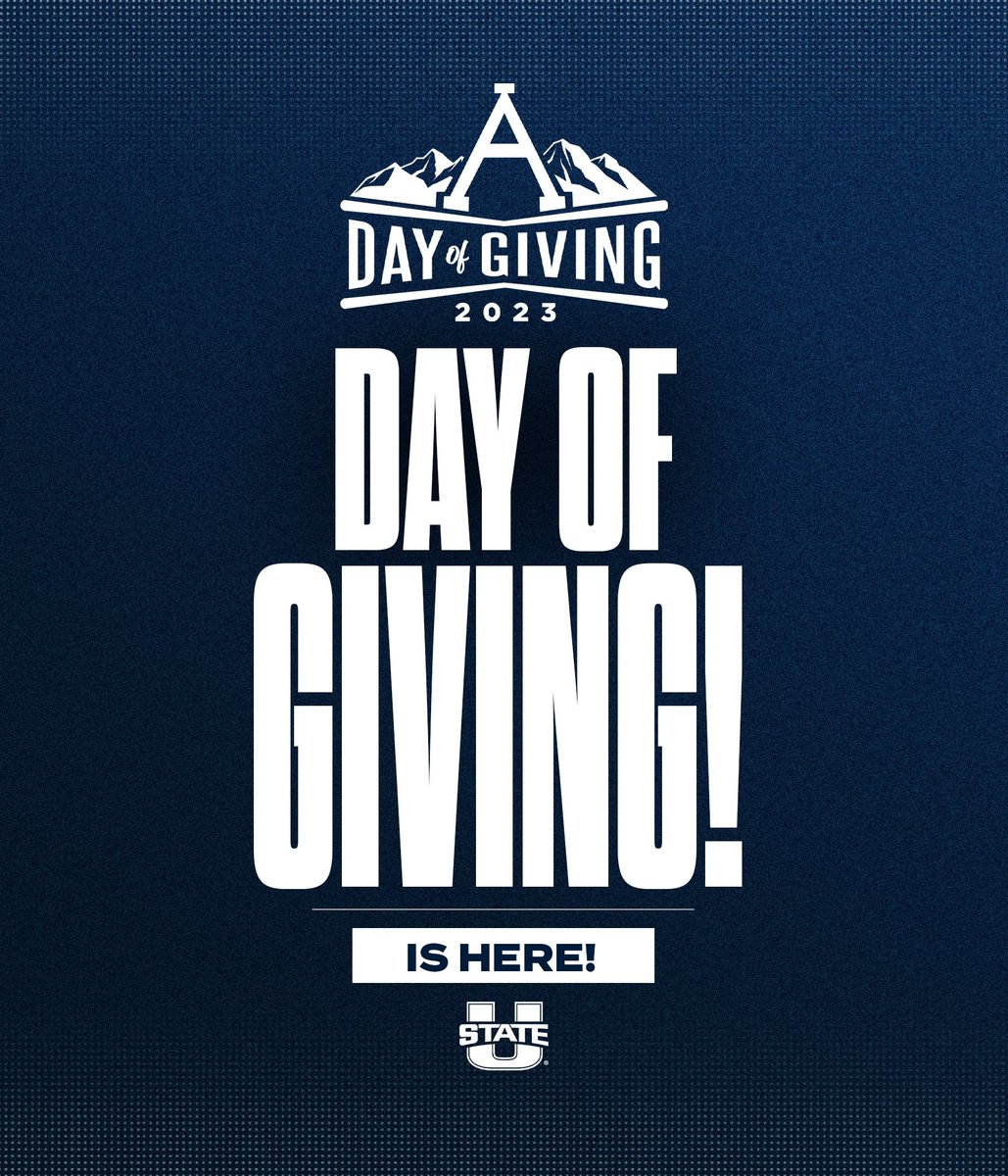 Thank you for everyone who has already contributed to our Aggie Day of Giving! 

You are assisting our student-athletes achieve excellence. 🤘🏻💙

➡️ bit.ly/DayToGive
