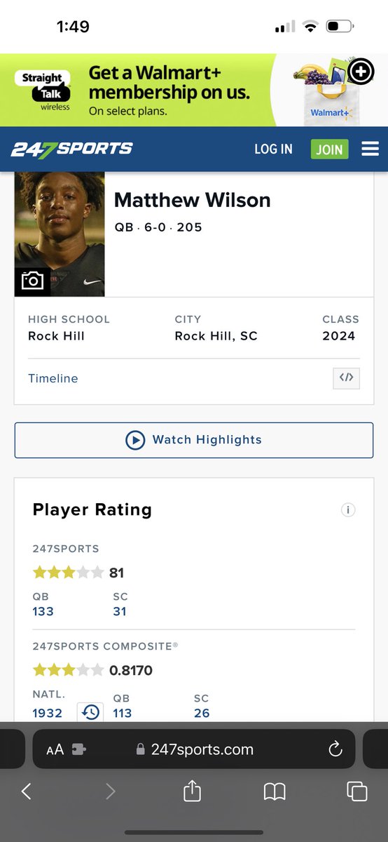 MattWilsonn2's tweet photo. Blessed and Highly Favored!!!#RockBoyzzz⛰️⛰️ @SWiltfong247 @247Sports @RivalsWardlaw @CoachFrankPonce @Coach_JWatts https://t.co/OW2wxi7spa