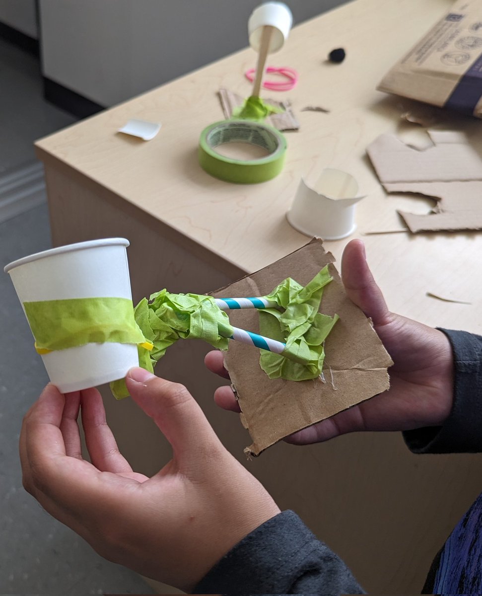 MrHennigar's tweet image. Teamwork, catapults, &amp;amp; STEM!
So many unique and creative designs to launch pompoms. @westbedfordPP_8 #MakerEdNS