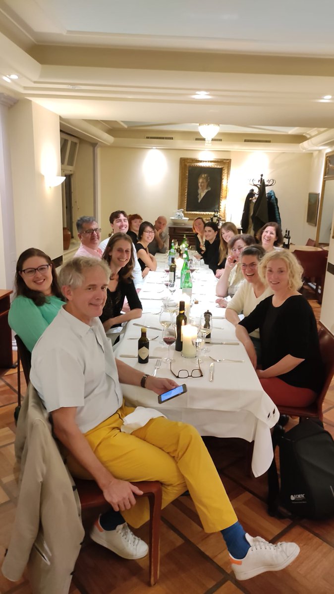 Wonderful dinner #SIOG #masterclass #research #geriatriconcology #lotoflaugh #Fribourg #inspiringpeoples