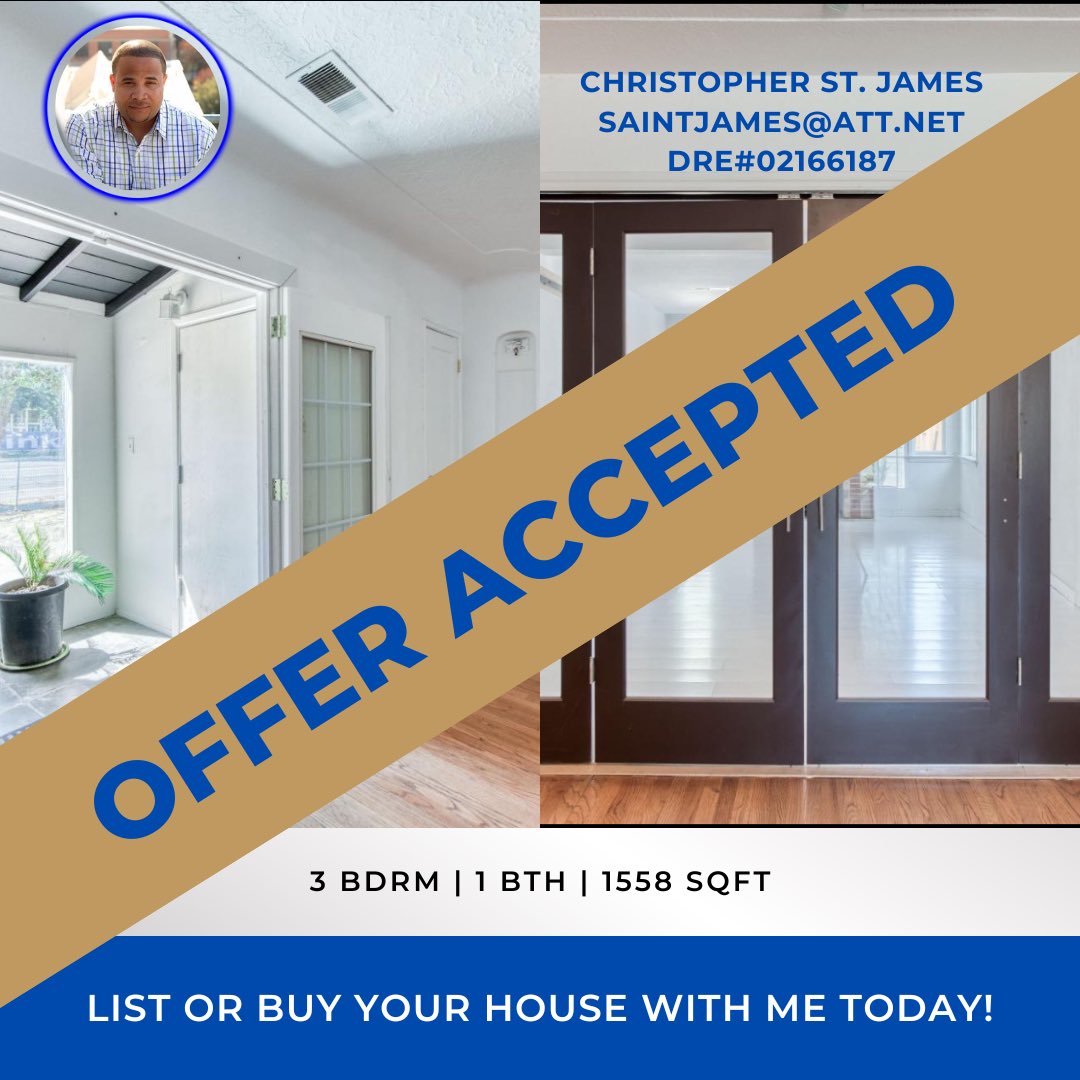 TheOnlyStJames's tweet photo. It’s always great to have an offer for your client accepted 🏡 #thestjamesgroup https://t.co/Vmgsejhveb
