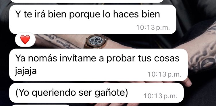Fuuuck estos mensajes hacen que reafirme mi confianza 💫