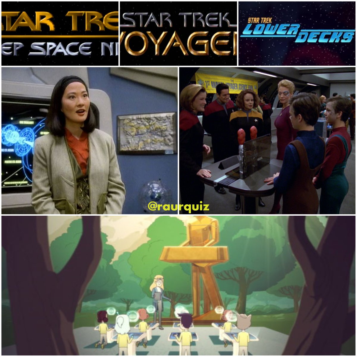 raurquiz's tweet photo. #worldteachersday #startrek #deepspacenine #keikoobrian #voyager #childsplay #7of9 #lowerdecks #temporaledict #ds930 #startrek57 @TrekMovie @TrekCore @StarTrek @StarTrekOnPPlus https://t.co/IuLIcDIMuT
